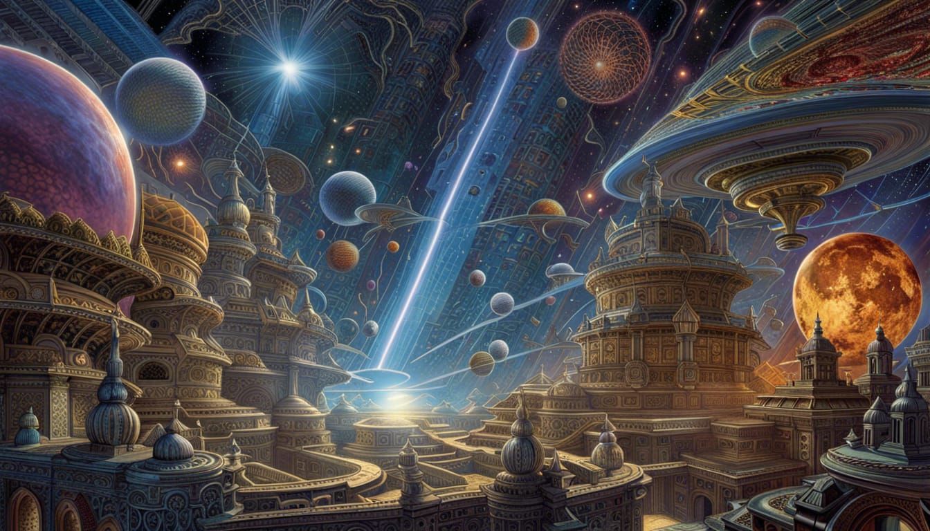 Surreal Cosmic Horror: Chaotic Continuum