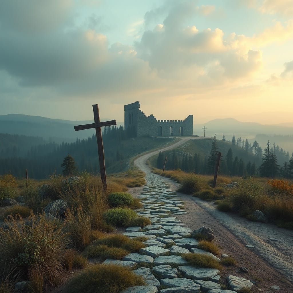 Abandoned Crossroads in a Forgotten Era