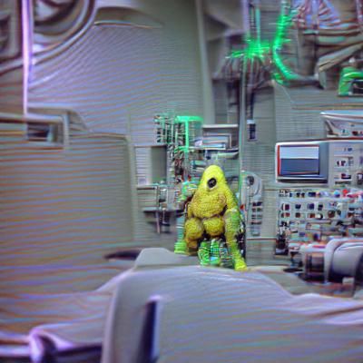 Sci-Fi Character Design for Film in 8K 3D