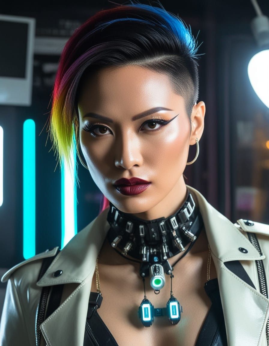 Cyberpunk Ally Fashion Icon Nova Skye