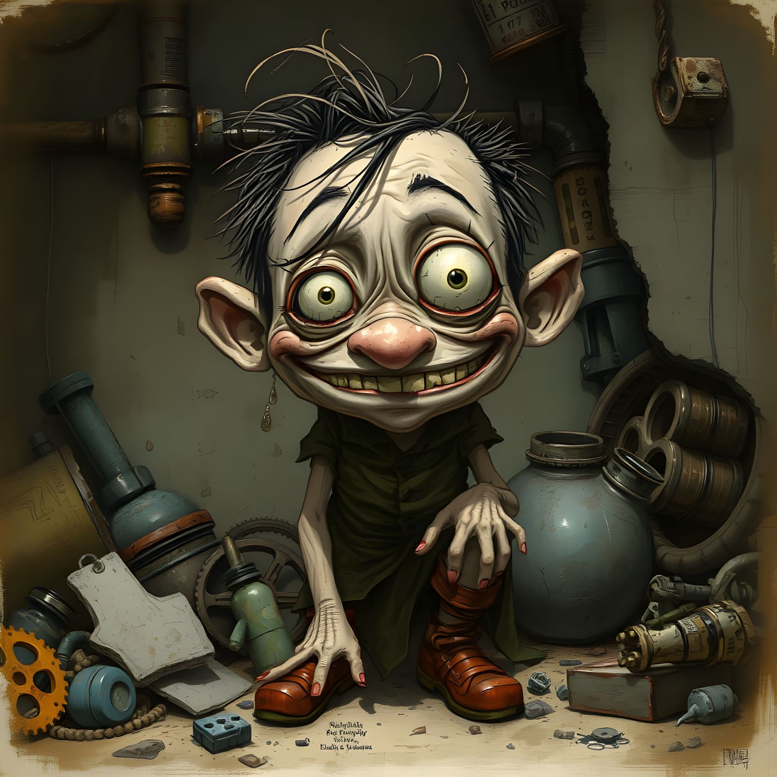 Fierce Goblin with a Foul Mouth