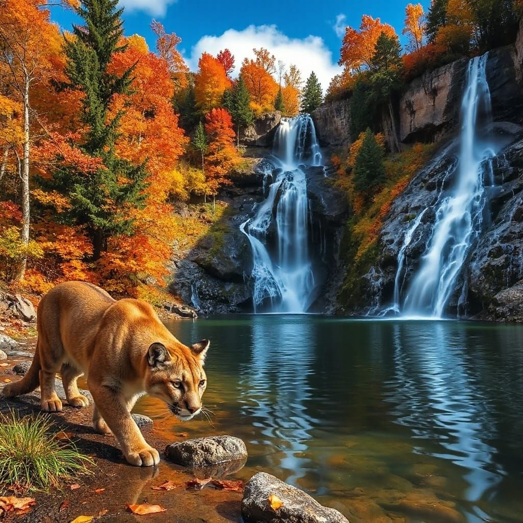 Autumn at the falls