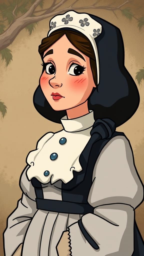 Cartoon  Florence Nightingale