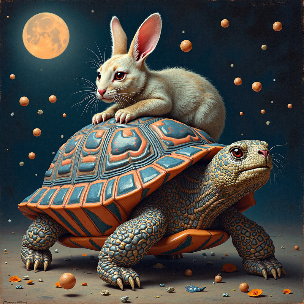 Mesmerizing Turtle-Rabbit Hybrids in Elastic Reality