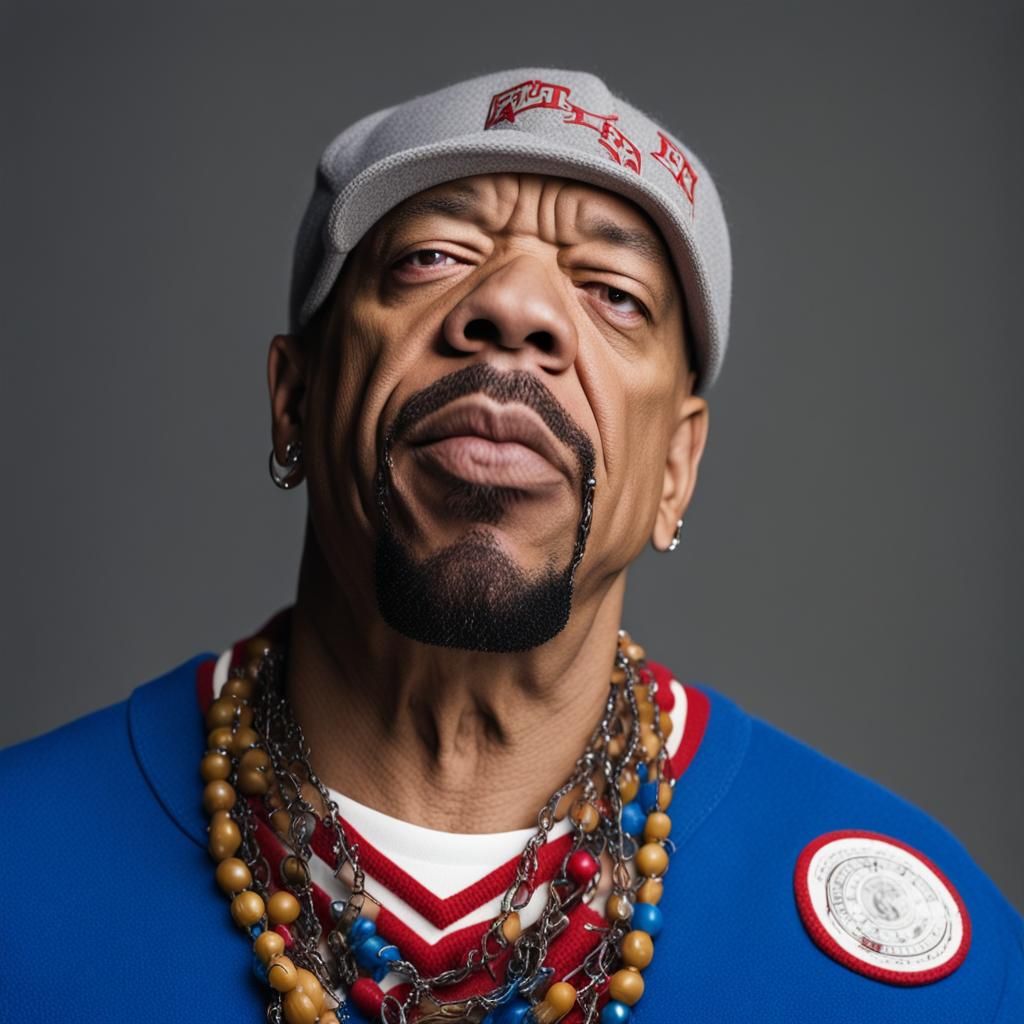 Studio Photograph Portrait of Ice-T