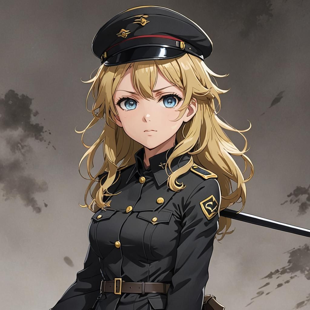 Adult Tanya Evil Saga: Anime Key Visual