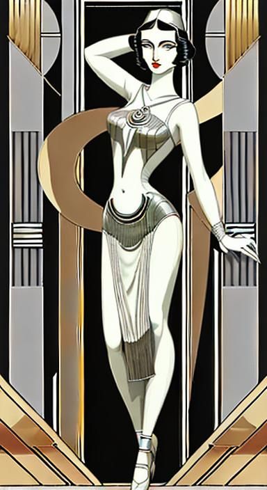 Elegant Art Deco Inspired Design