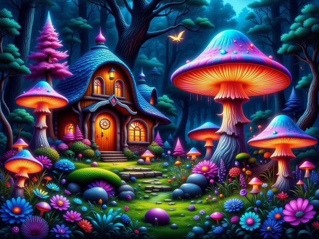 More mushrooms
