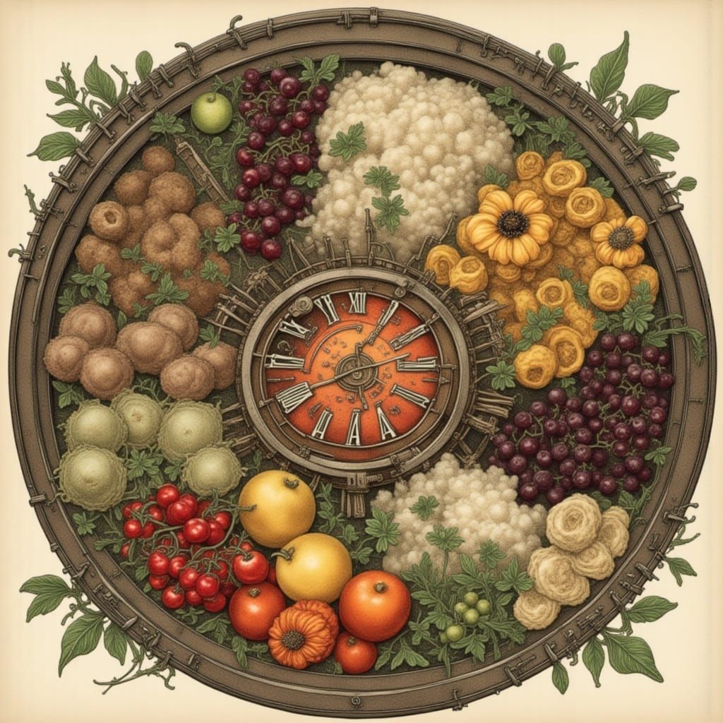 Surreal French Cuisine Art