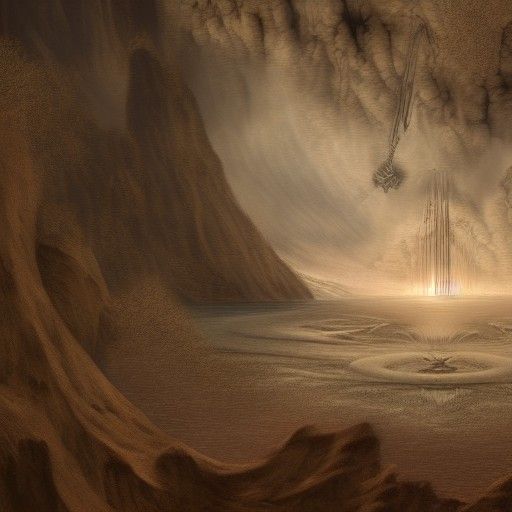 Fear in its Pure State: Detailed Matte Painting