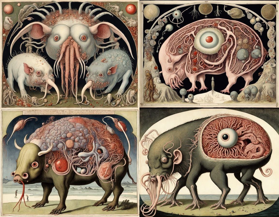 Surreal Angolan Anatomy in Vivisection