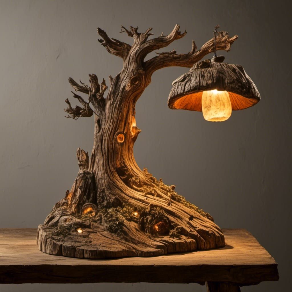 Pacific Northwest Style Lamp Design