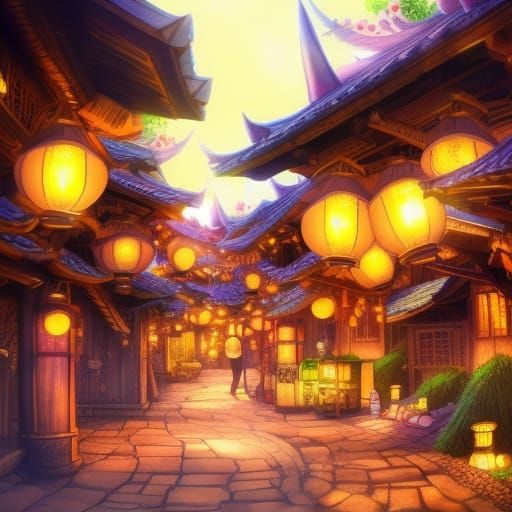 Avenue of Lanterns