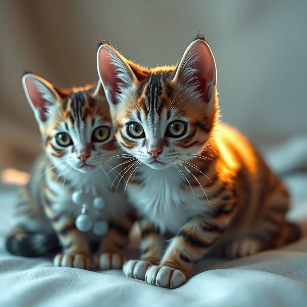 Emilia Clarke as 3D Anime Art Goddess with Feline Features