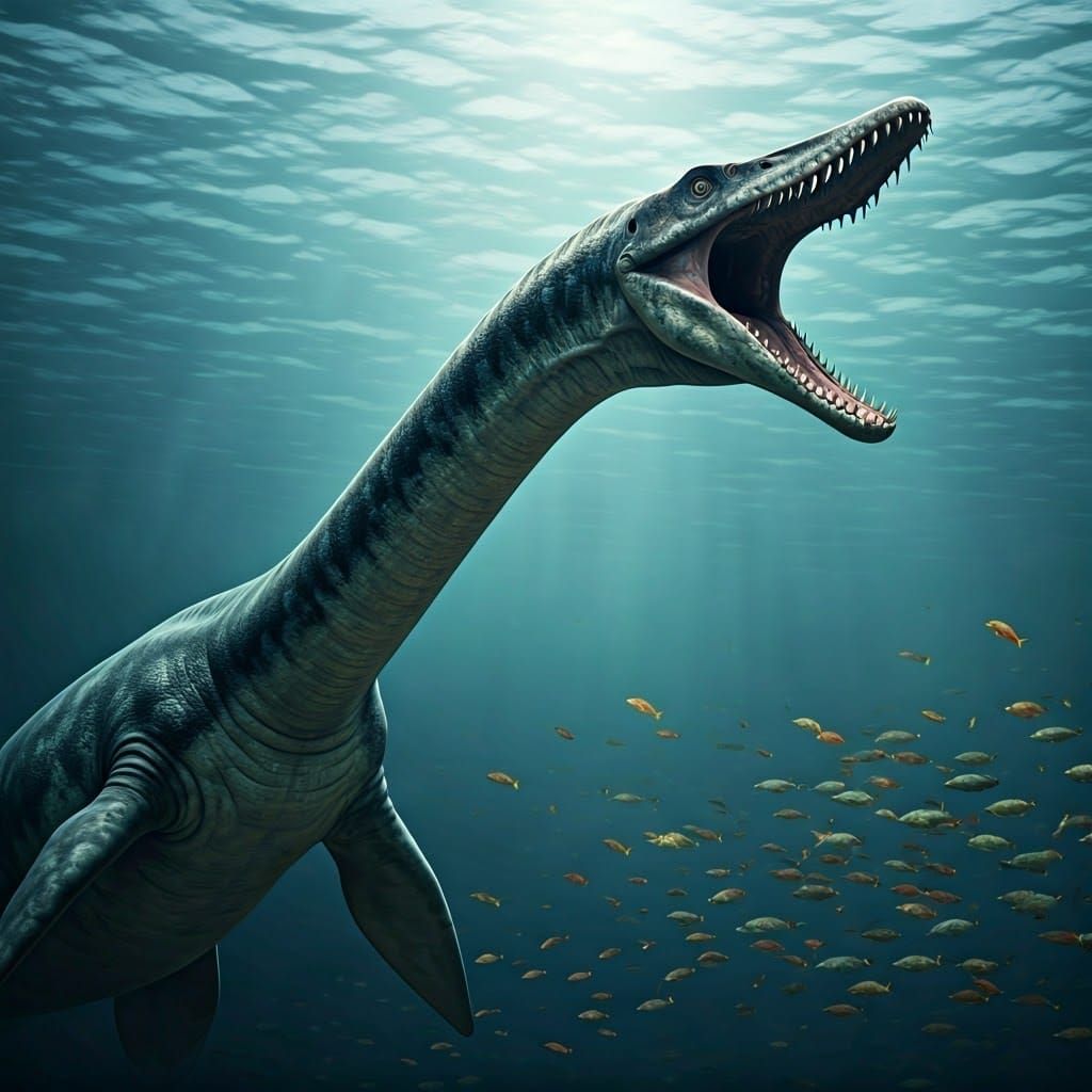 Ancient Sea Monster Emerges from Ocean Depths