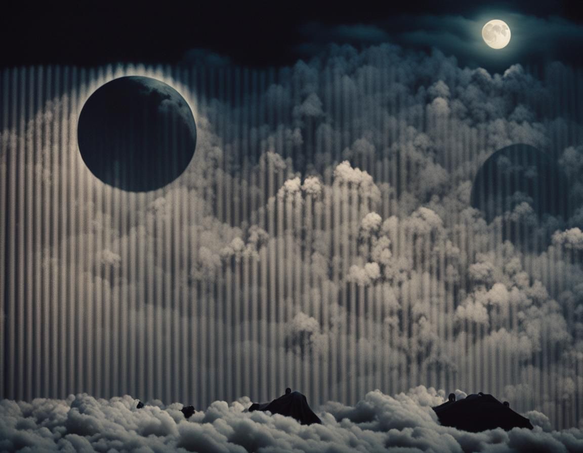 Moonlit Pile of Bodies: Italian Neorealism Film Still