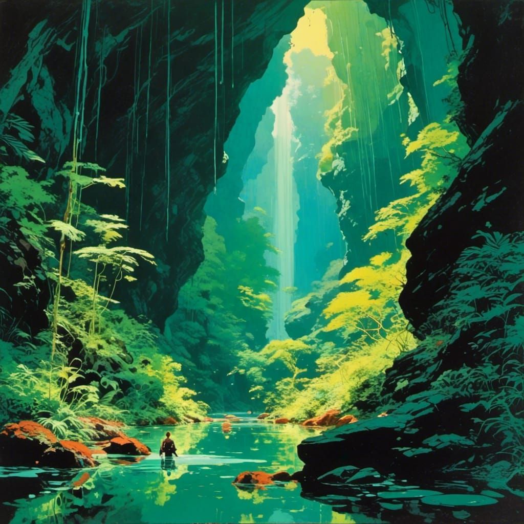 <lora:Liminal Lacquer:1.0> 16k, by Ilya Kuvshinov, Walter Pe...