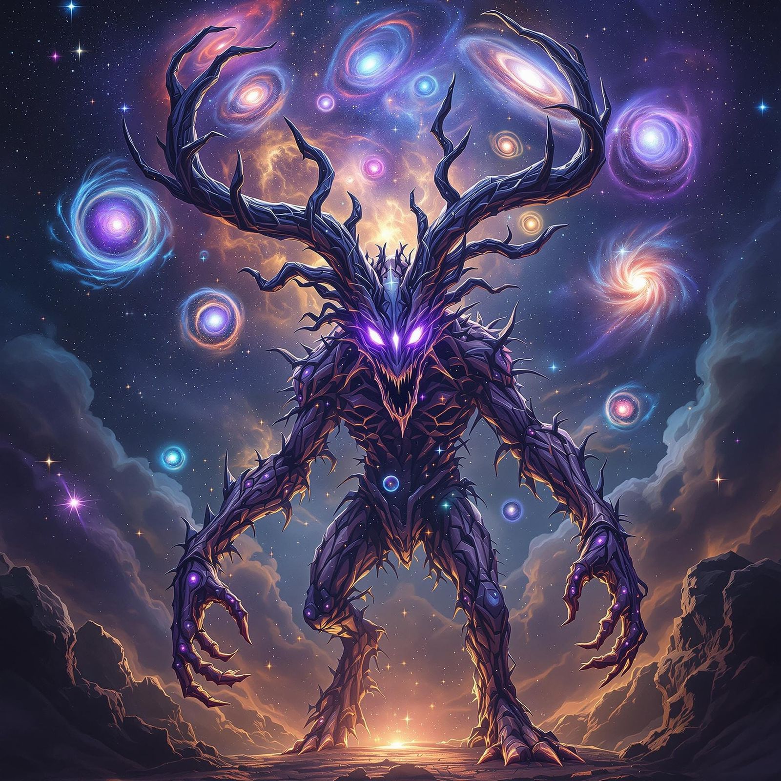 Cosmic Wendigo in Celestial Splendor