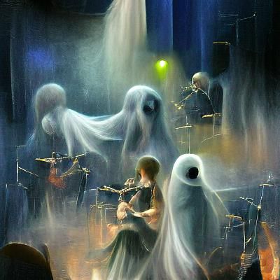 Ethereal Ghost Concert in a Spectral Style