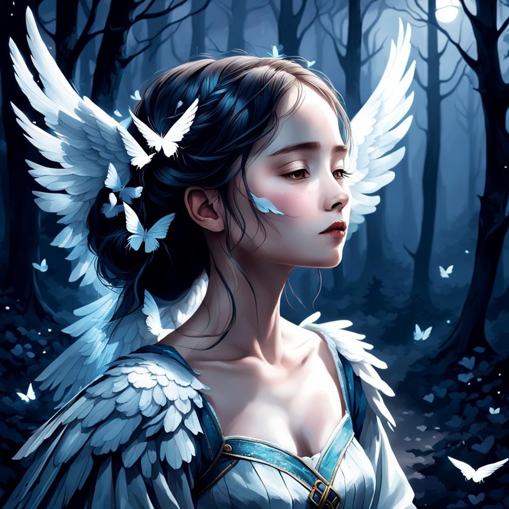 Melancholy Whisper: A Heart's Silent Journey