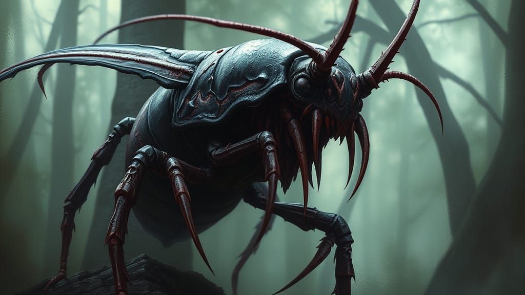 Ethereal Abyssal Horror in LITRPG Style