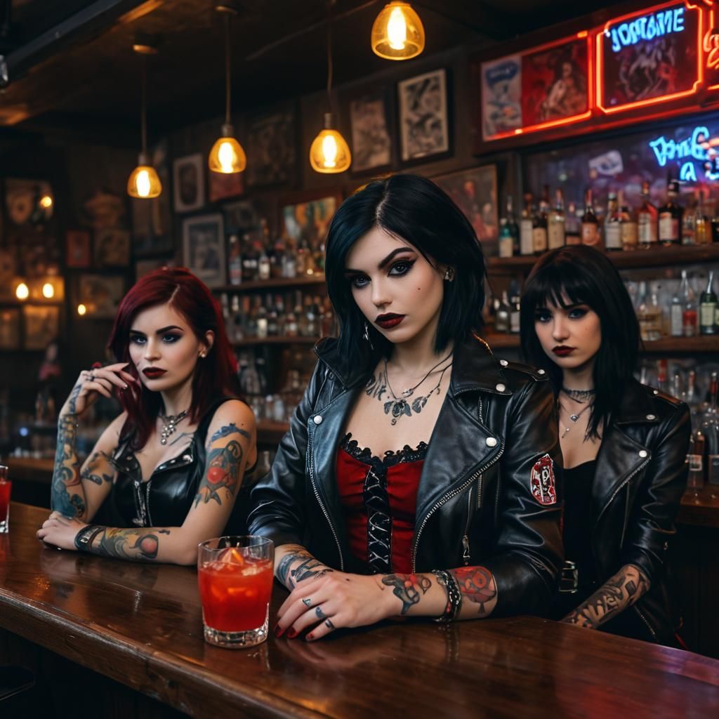 Gothic Fantasy: Punk Snow White, Emo Cinderella, Gothic Red ...