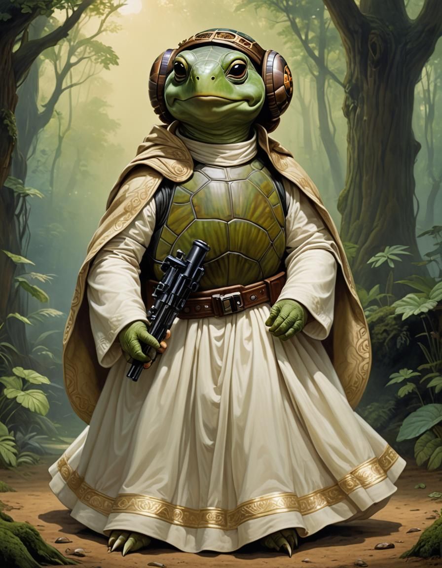 Princess Leia Turtle