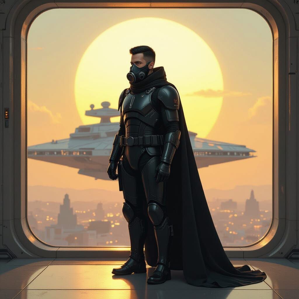 Dark Mystic Knight with Star Destroyer View
