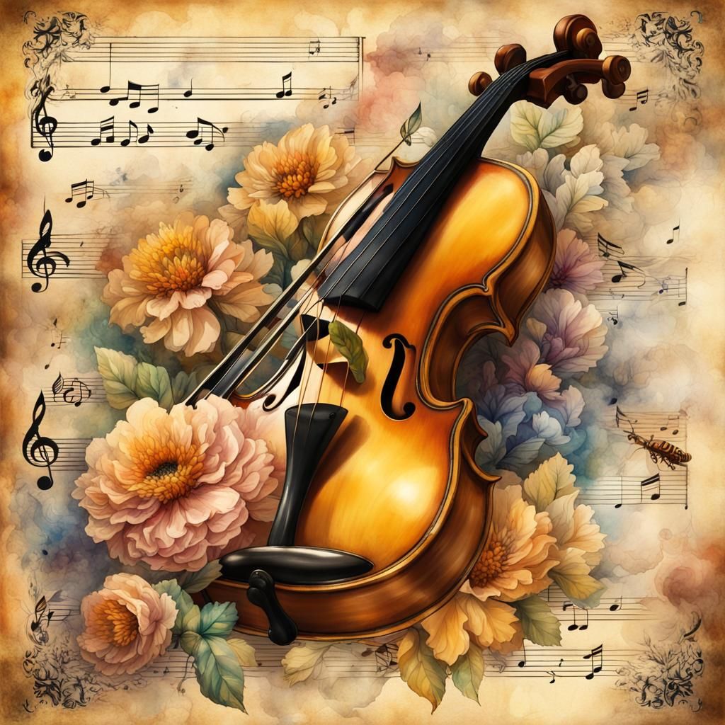 Notebook Page Border with Vintage Steampunk Elements