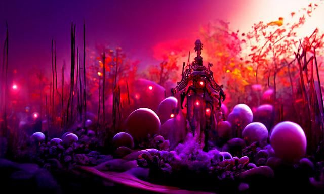 Surreal landscape by Dyonix