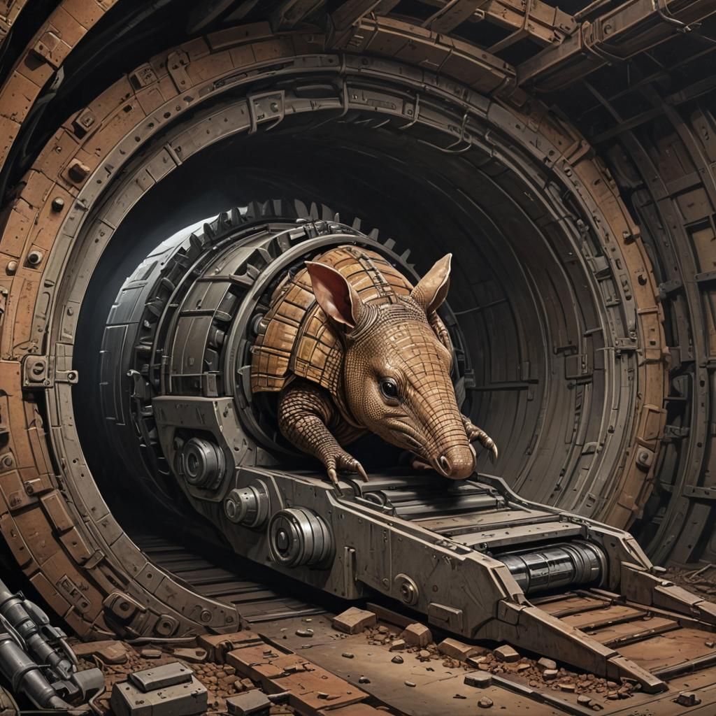 New Video Game Character: The ArmaDRILLo