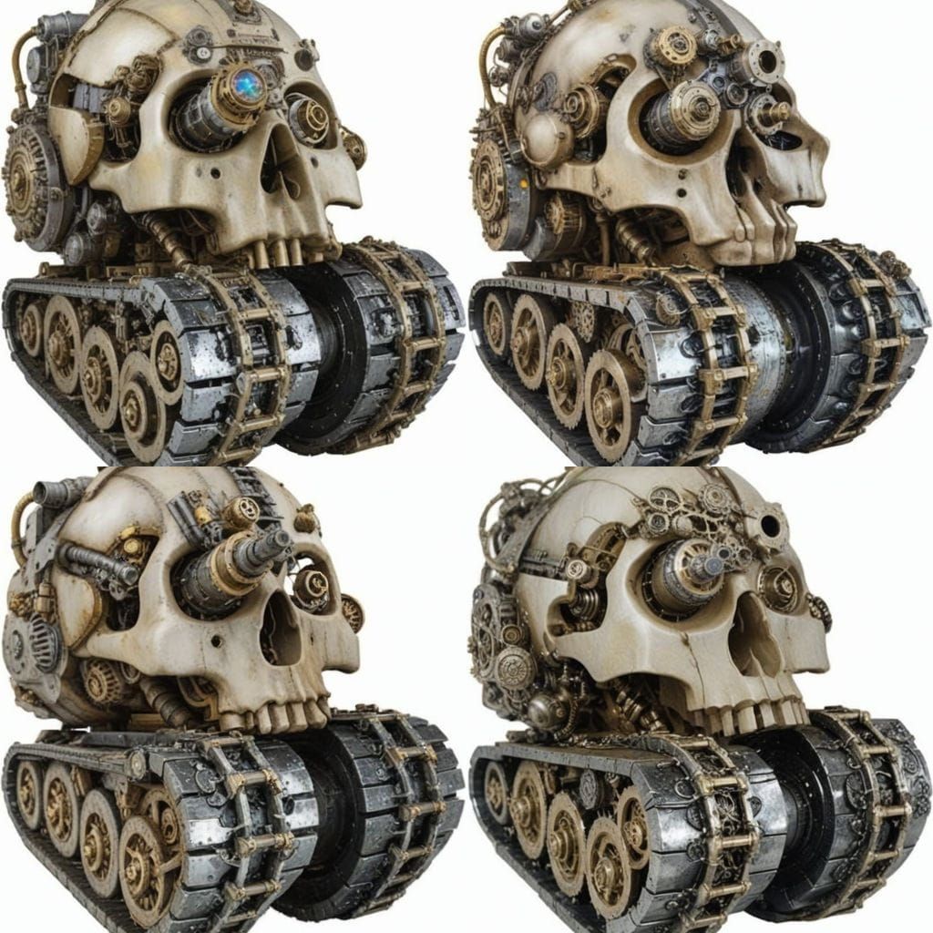 Steampunk Howitzer Emerges From Cosmic Energy