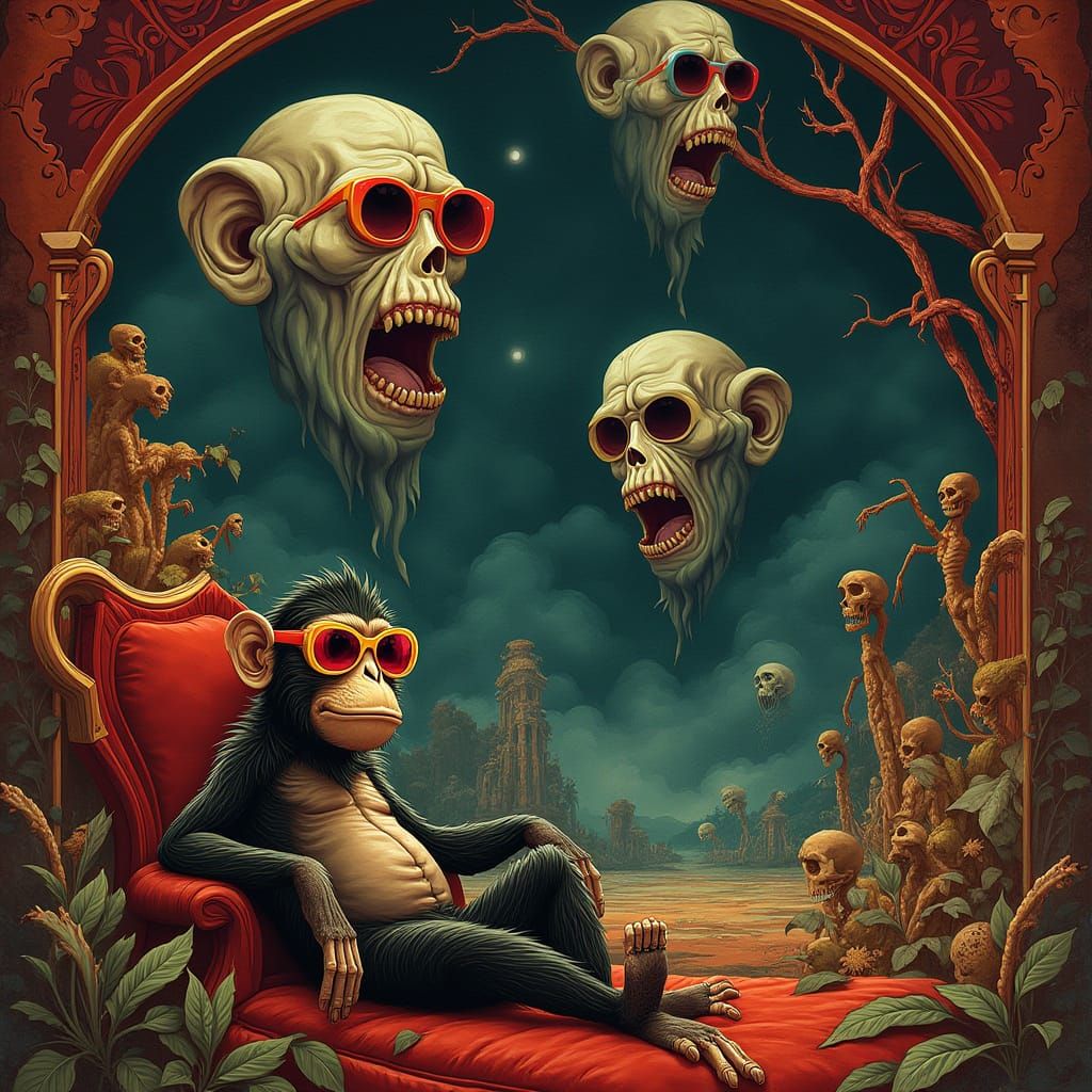 I wear my sunglasses at night...