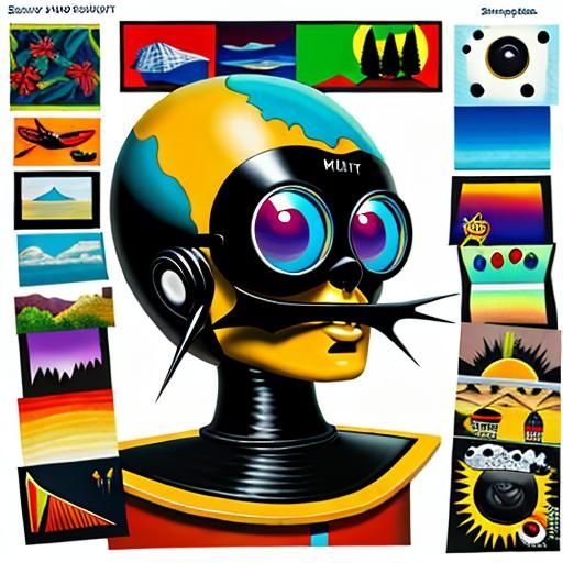 Surreal Matte Oil Painting