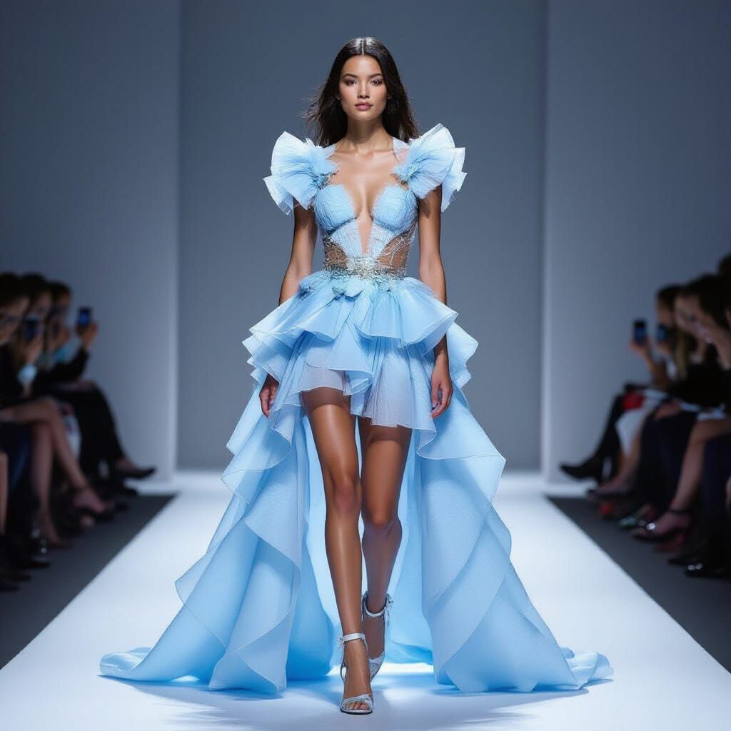 Stunning Glass Dress Design