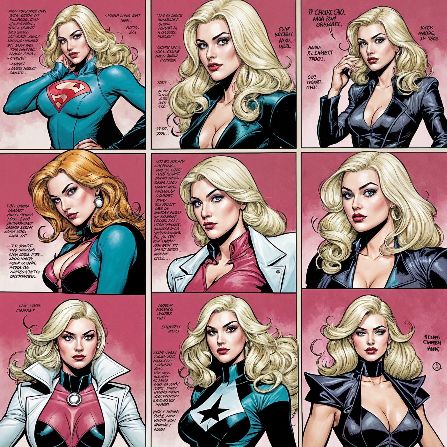 Comic Book Art: Drag Queens Versus Shark Group