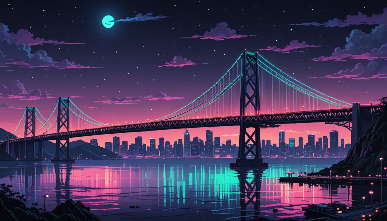 Night on the city