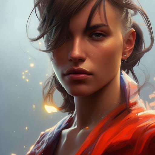 Detailed Portrait with Dynamic Lighting in Unreal Engine