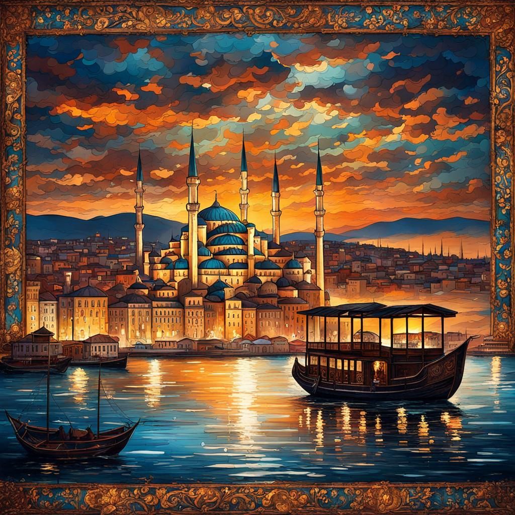Dreamy Istanbul with Dynamic Lighting