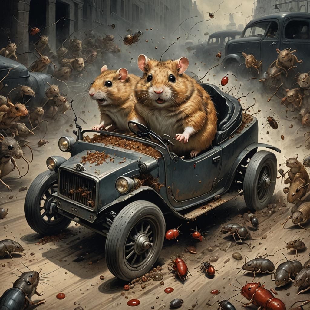 Evil Hamster's High-Speed Rampage