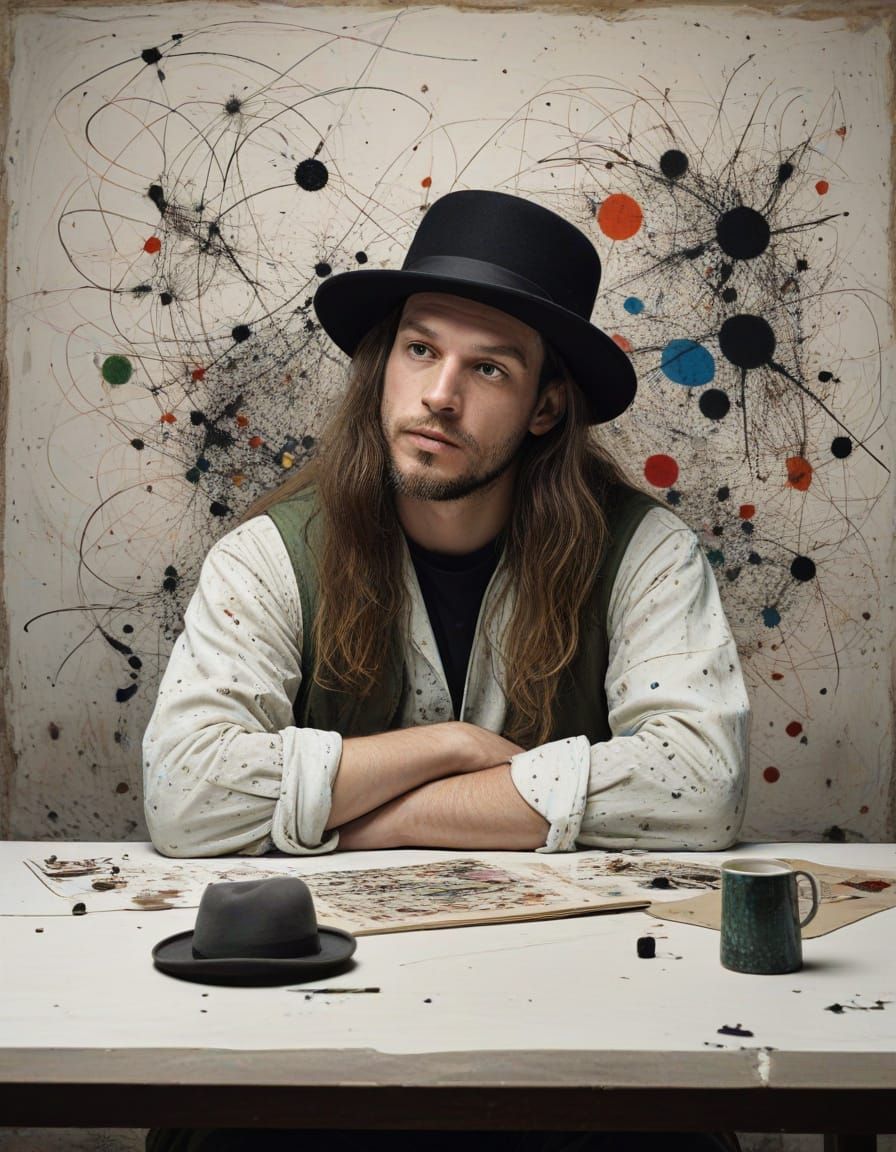 Portrait of a Male Artist