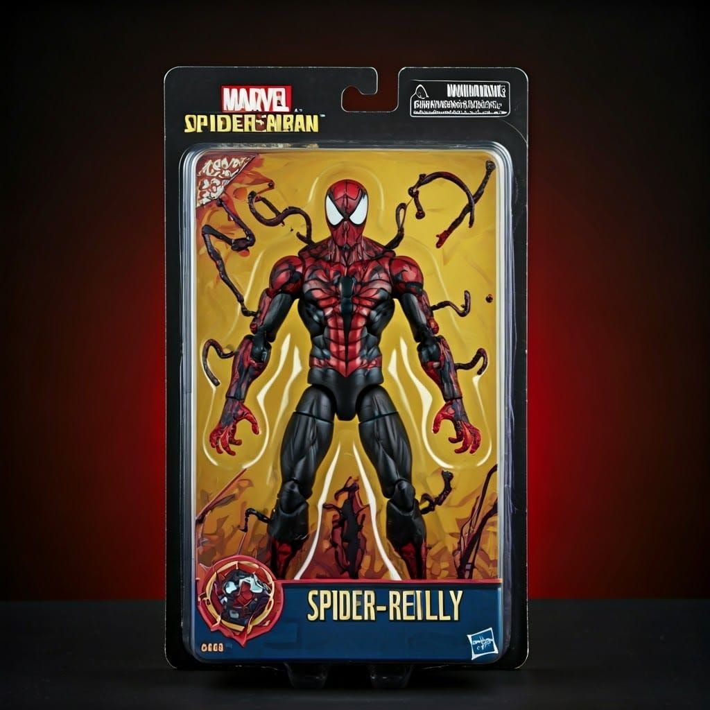 Spider-Carnage Retro Action Figure in Marvel Legends Style