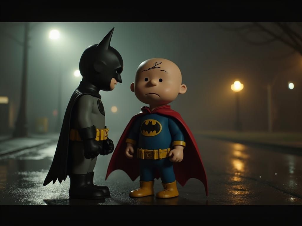 Epic Cinematic Batman and Charlie Brown