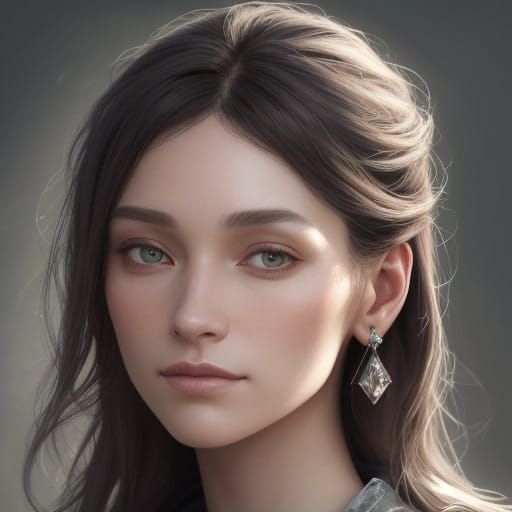 Intimate Portrait of an Ear in Photorealistic Detail