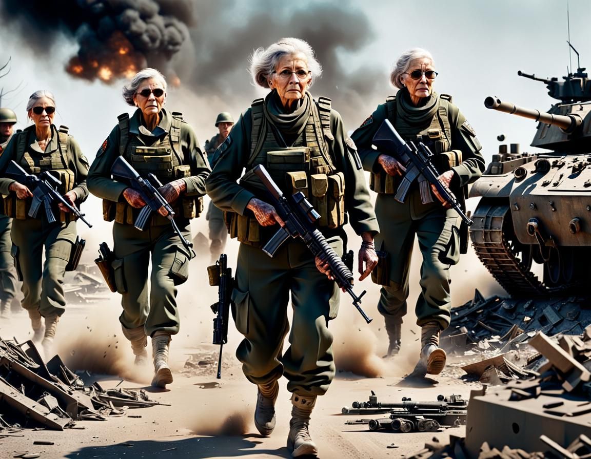 If you want things done,  call in the 'Grey-ops.'