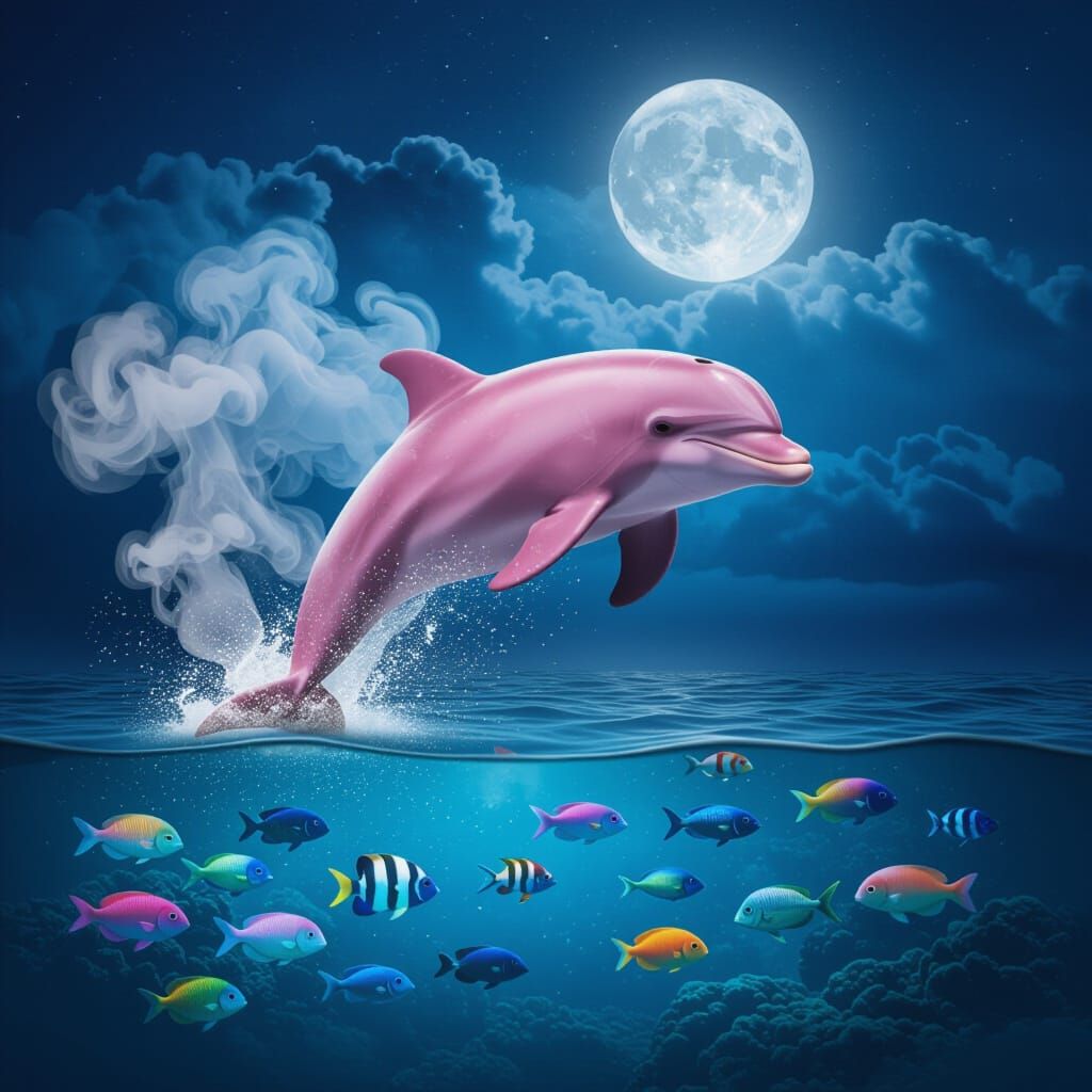 pink dolphin