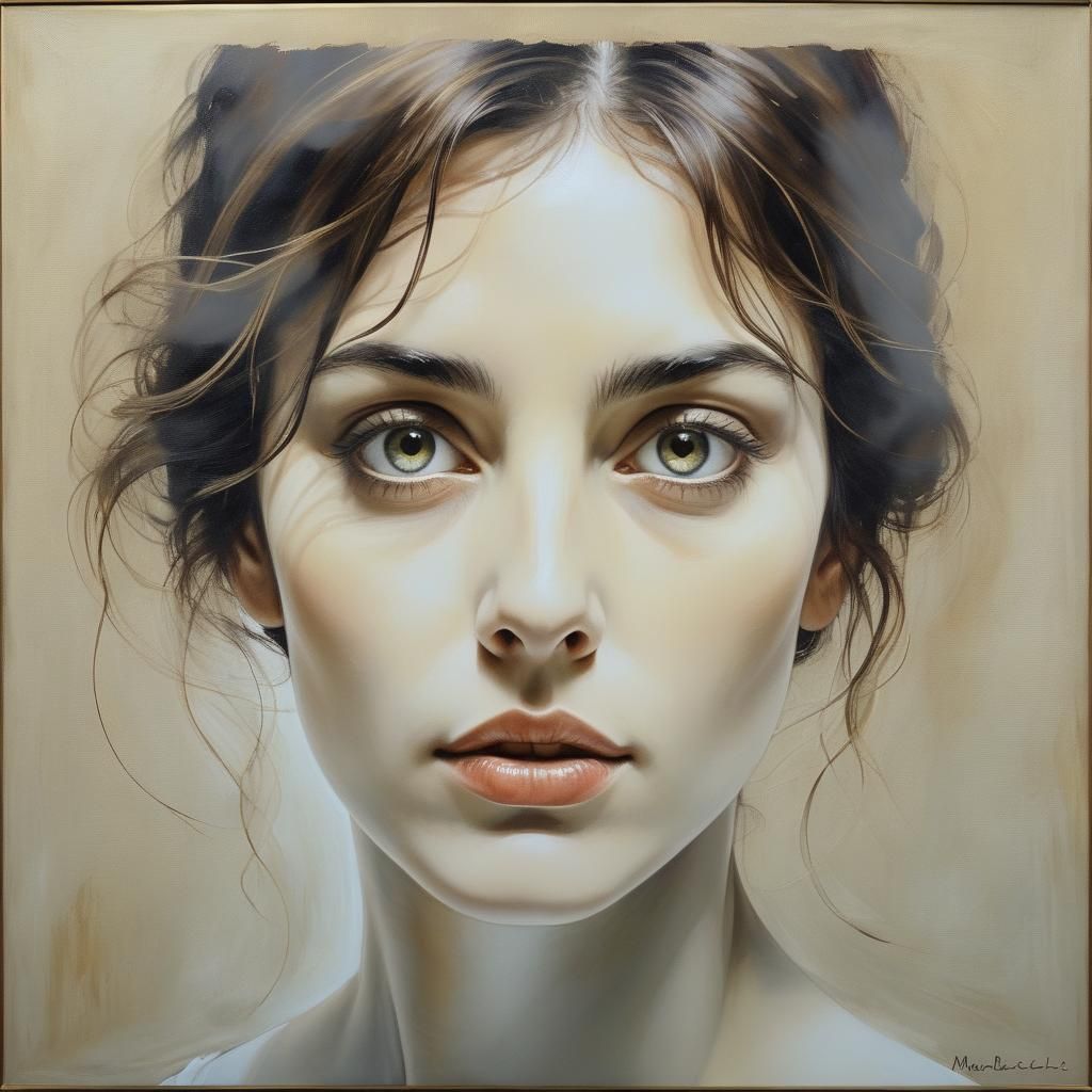 Monica Bellochi's portraitMonica Bellochi's portrait capture...