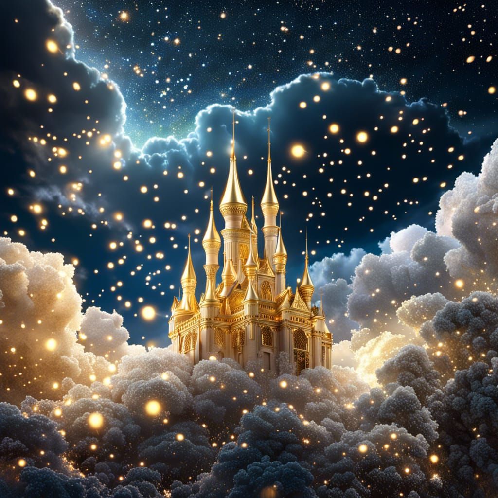 Dreaming sky castle.