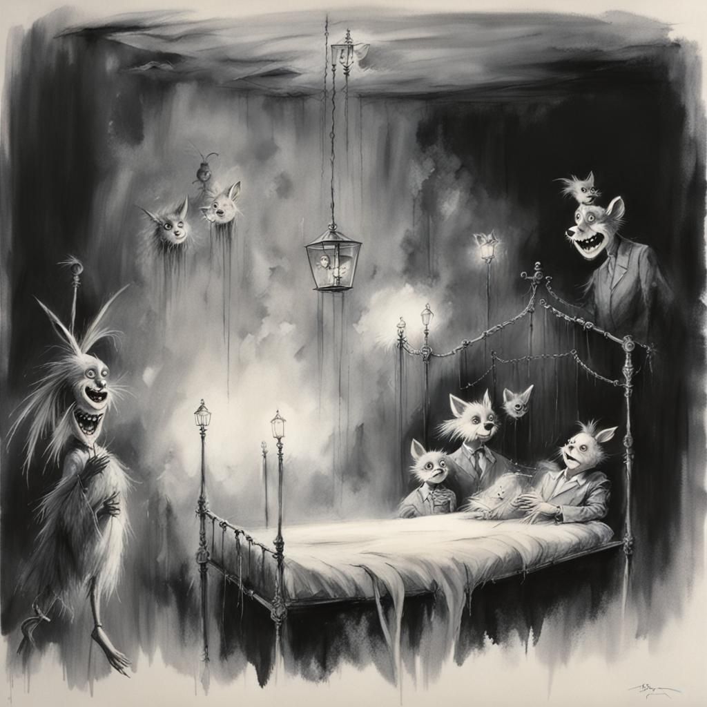 Bedknobs and Broomsticks in Gammell Style