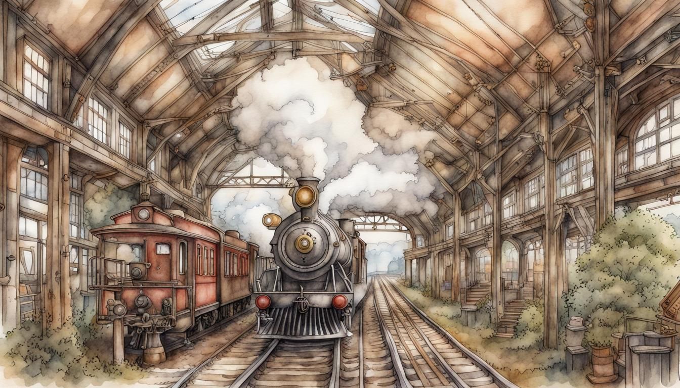 THROUGH THE OLD STATION